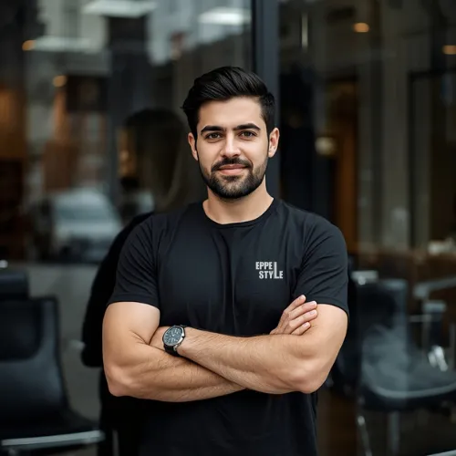 Kesra Ibrahim, Inhaber und Friseurmeister bei EppelStyle in Eppelborn